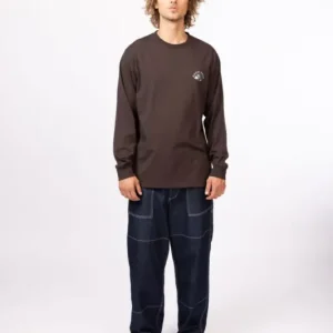 Koszulka Snow Peak Living With Nature - Dark Brown Okazja