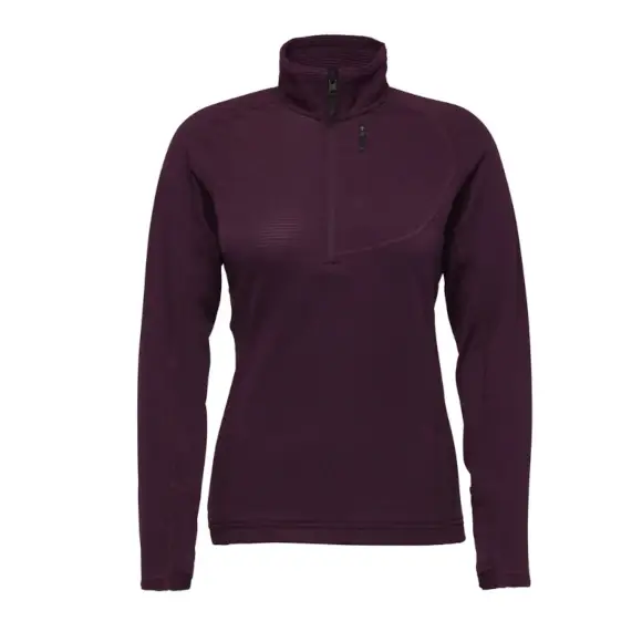 Koszulka damska Black Diamond Coefficient LT Quarter Zip Blackberry Najlepsza cena