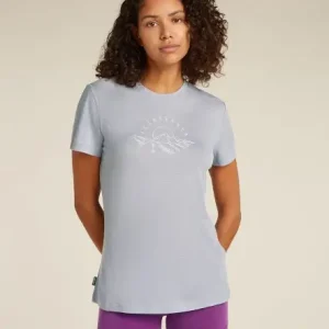 Dodaj do koszyka Koszulka damska Icebreaker Merino 150 Tech Lite Sunrise Sumit Grey Quartz