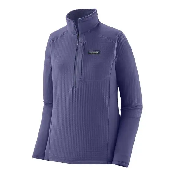 Wysoka jakość Bluza polarowa damska Patagonia R1 Fleece Pullover Solstice Purple