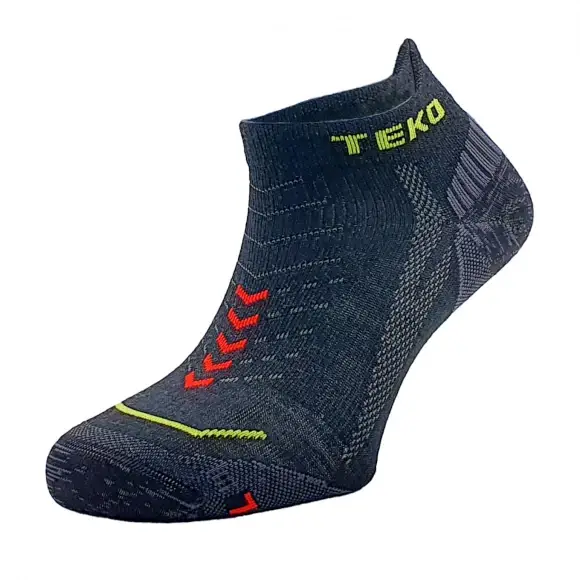 Wybór klientów Skarpety Teko ecoRUN 1.0 Merino Ultra Low Cut Ultralight Black