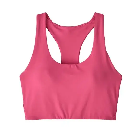 Super okazja Biustonosz Patagonia Maipo Mid Impact Bra Luminous Pink