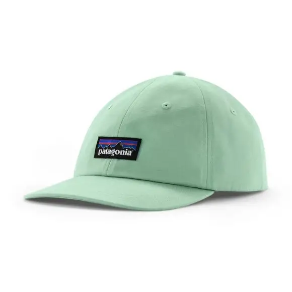 Okazja Czapka z daszkiem Patagonia P-6 Label Trad Cap Rinsed Green