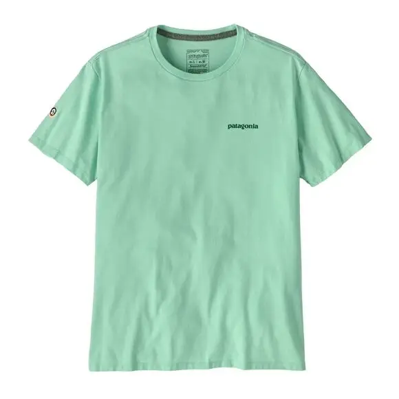 Koszulka Patagonia Fitz Roy Icon Responsibili-Tee Rinsed Green Taniej