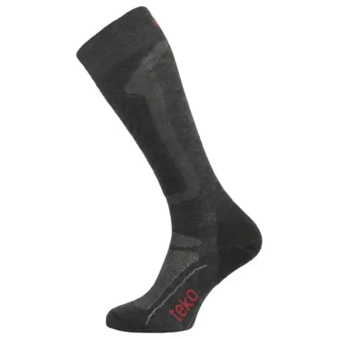 Bezpieczne zakupy Skarpety narciarskie TEKO ecoSKI 1.0 Merino Wool Ski Pro Socks Black