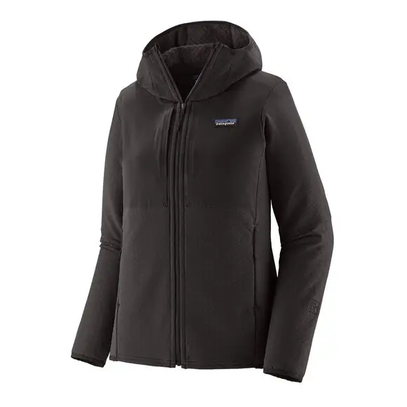 Damska bluza Patagonia R2 CrossStrata Hoody Black Sprawdź teraz