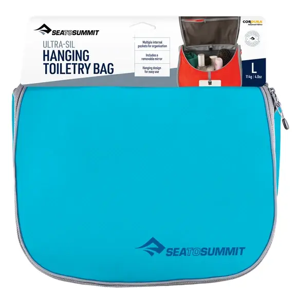 Kosmetyczka Sea To Summit Ultra-Sil Hanging Toiletry Bag Large Blue Atol Dodaj do koszyka