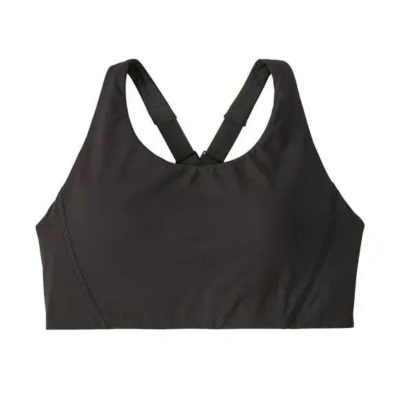 Biustonosz Patagonia Shadowlite Mid Impact Adjustable Bra Black Oferta limitowana
