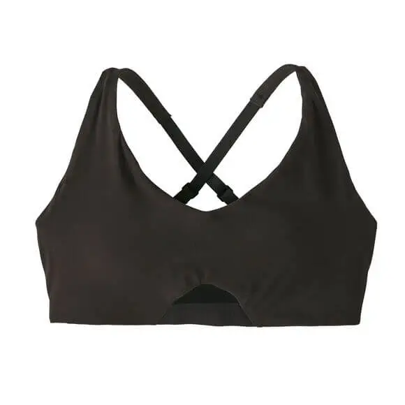 Biustonosz Patagonia Maipo Low-Impact Adjustable Bra Black Popularny