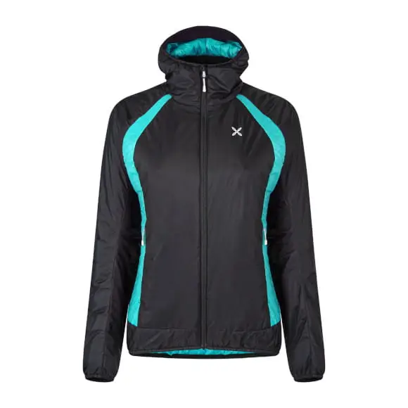 Nowość Damska kurtka Montura Vulcan 2.0 Black/Care Blue