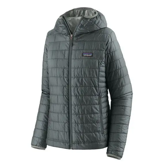 Kurtka damska Patagonia Nano Puff Hoody Nouveau Green Wyprzedaż