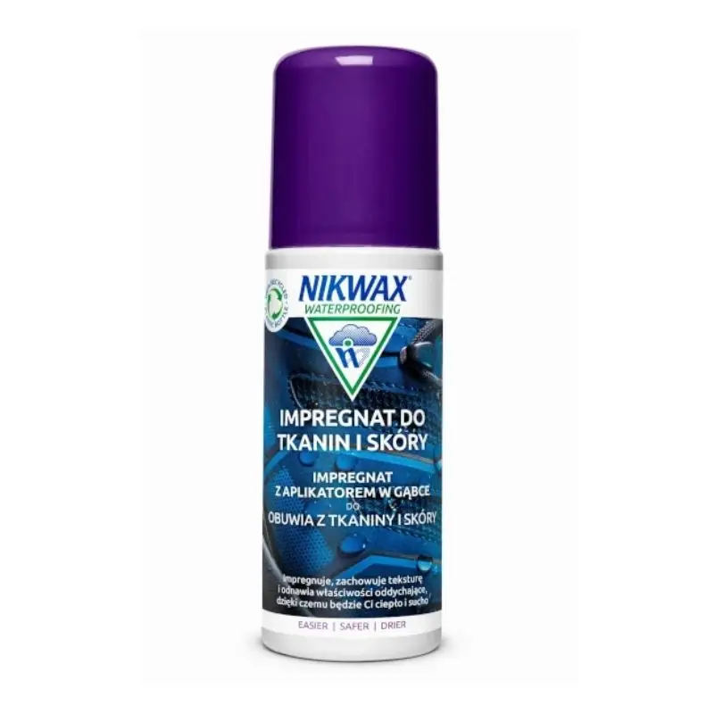 Impregnat do tkanin i skóry Nikwax Fabric & Leather Proof 125 ml Taniej