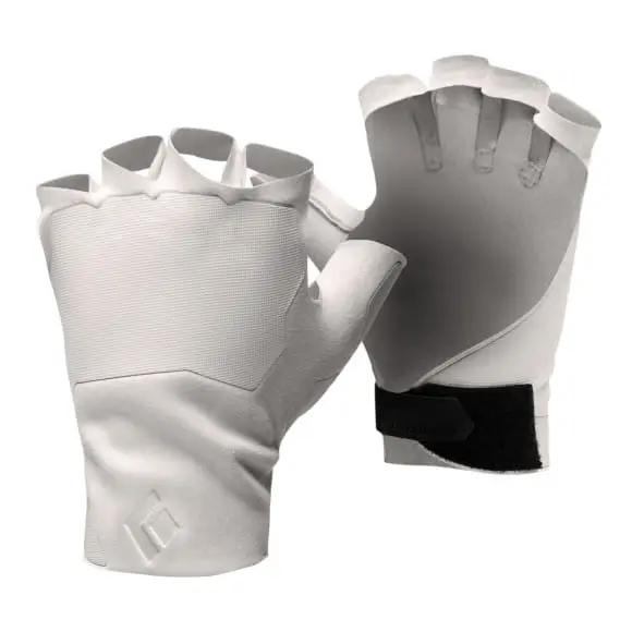 Darmowy zwrot Rękawice wspinaczkowe Black Diamond Crack Gloves White
