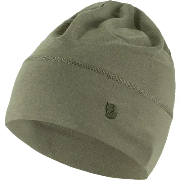 Czapka Fjallraven Abisko Lite Wool Beanie Light Olive Ograniczona ilość