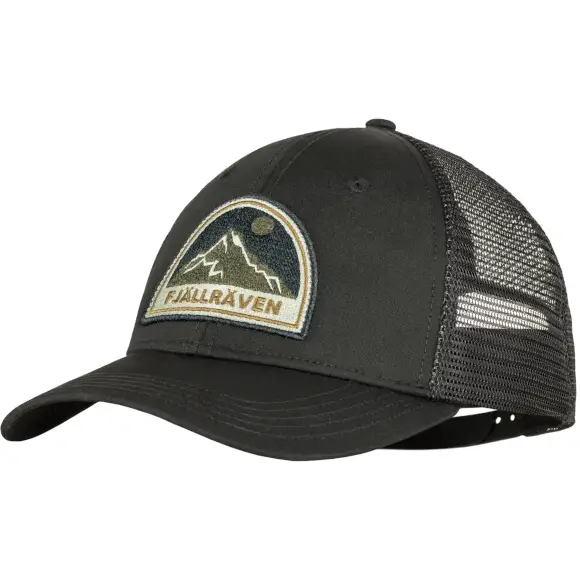 Czapka z daszkiem Fjallraven Badge Langtradarkeps Black Tylko do końca tygodnia
