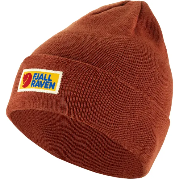 Niska cena Czapka Fjallraven Vardag Beanie Terracotta Brown