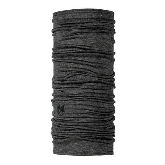 BUFF MERINO LIGHTWEIGHT SOLID GREY Ostatnie sztuki