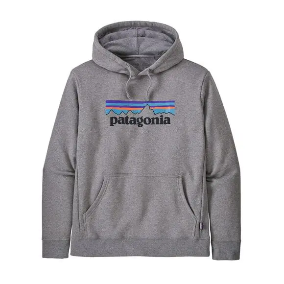 Ekspresowa dostawa Bluza unisex Patagonia P-6 Uprisal Hoody Gravel Heather