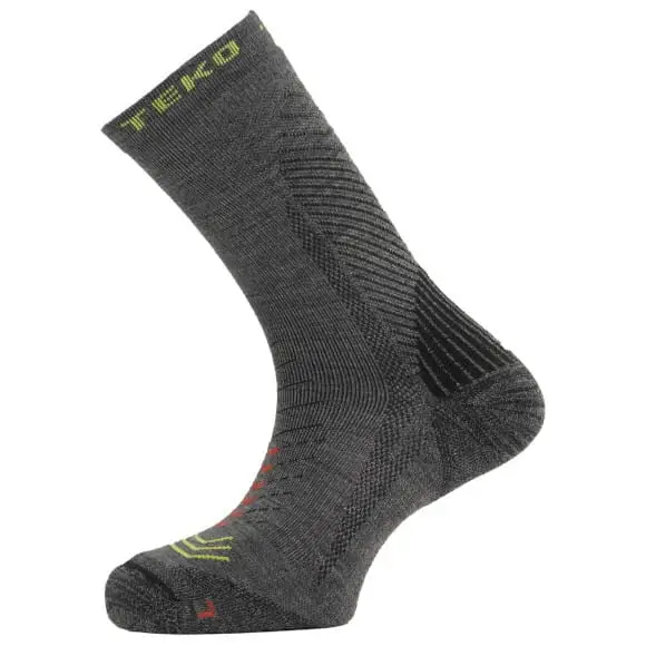 Skarpety TEKO Merino Discovery Hiking Socks Light Half Cushion 2.0 Granite Dostępne od ręki
