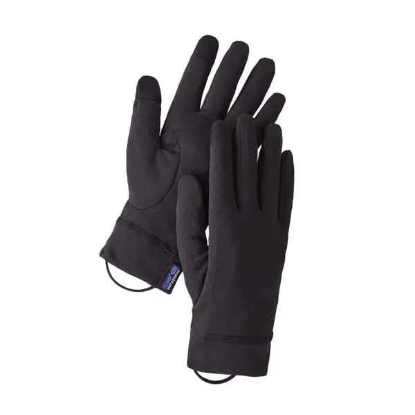 Hit cenowy Rękawice Patagonia Capilene Midweight Liner Gloves Black