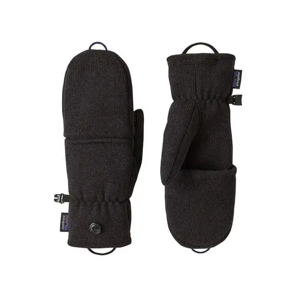 Bezpieczne zakupy Rękawice Patagonia Better Sweater Gloves Black