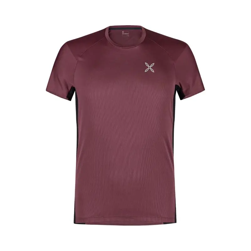 Koszulka szybkoschnąca męska Montura Join T-Shirt Wine Red Cena promocyjna