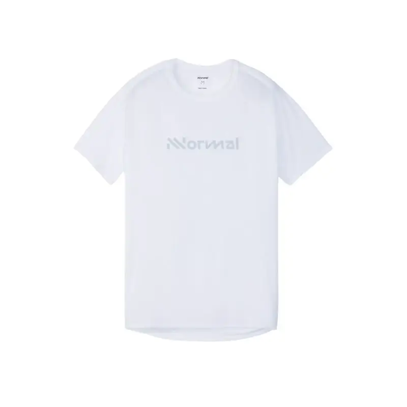 Rabat Koszulka do biegania męska NNormal Race T-shirt 02 White