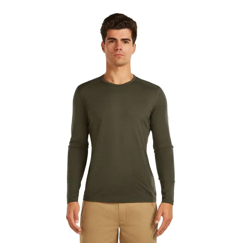 Kup online Koszulka merino męska Icebreaker 200 Oasis LS Crewe DK LODEN