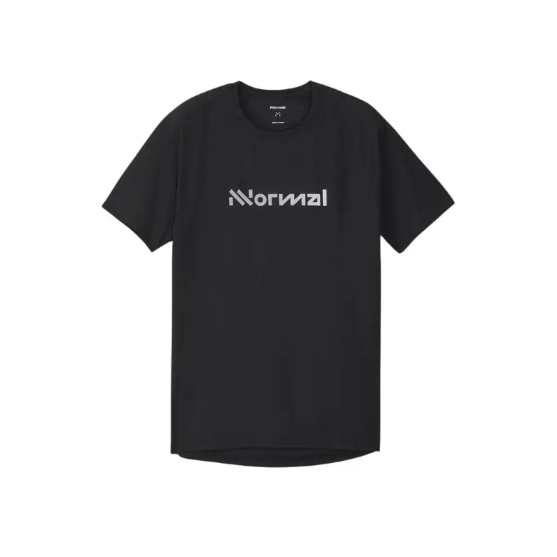 Koszulka do biegania męska NNormal Race T-shirt 02 Black Promocja
