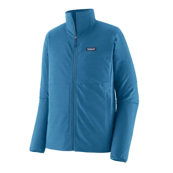 Kurtka softshell męska Patagonia R1 TechFace Jacket Aquatic Blue Łatwy zwrot