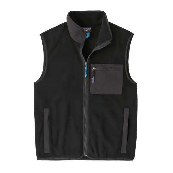 Najlepsza cena Kamizelka męska Patagonia Synchilla Fleece Vest Black Solid