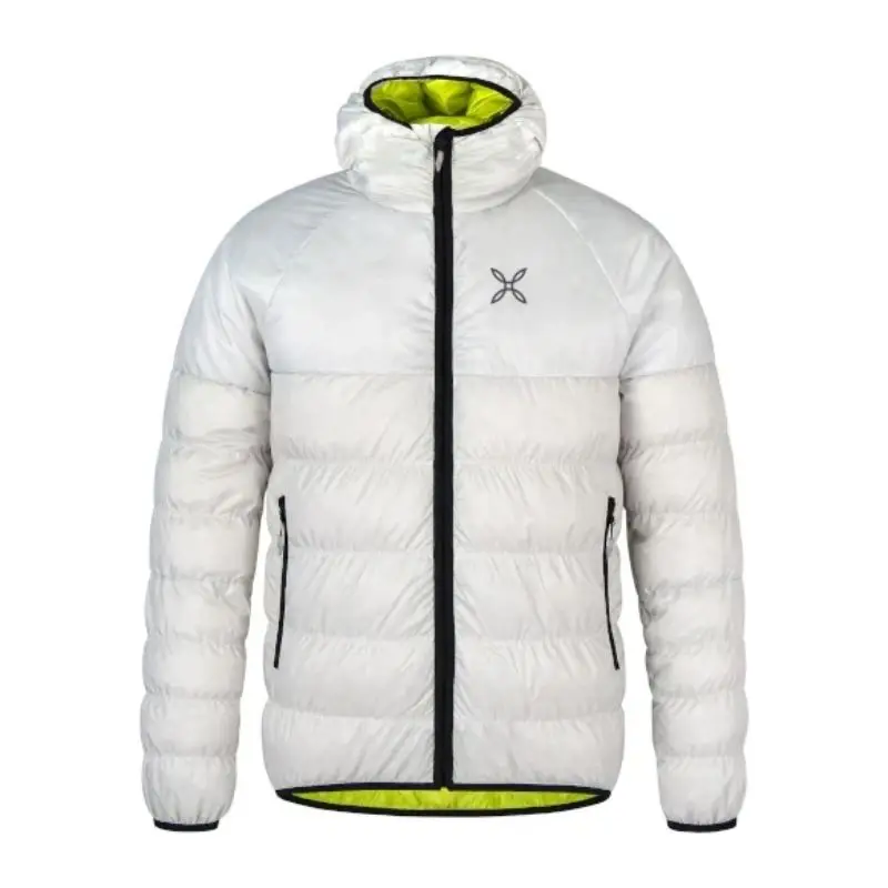 Dodaj do koszyka Kurtka puchowa męska Montura Skill Duvet Quiet Grey/Lime Green