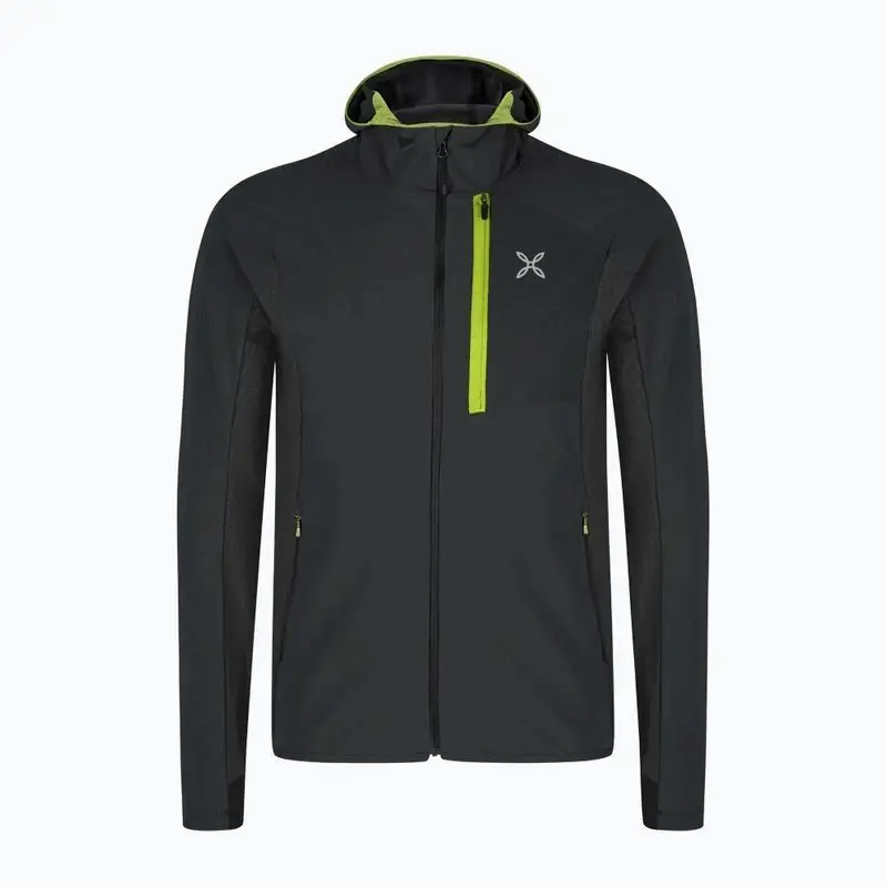 Tylko dziś Kurtka męska Montura Peak Jacket Black/Lime Green
