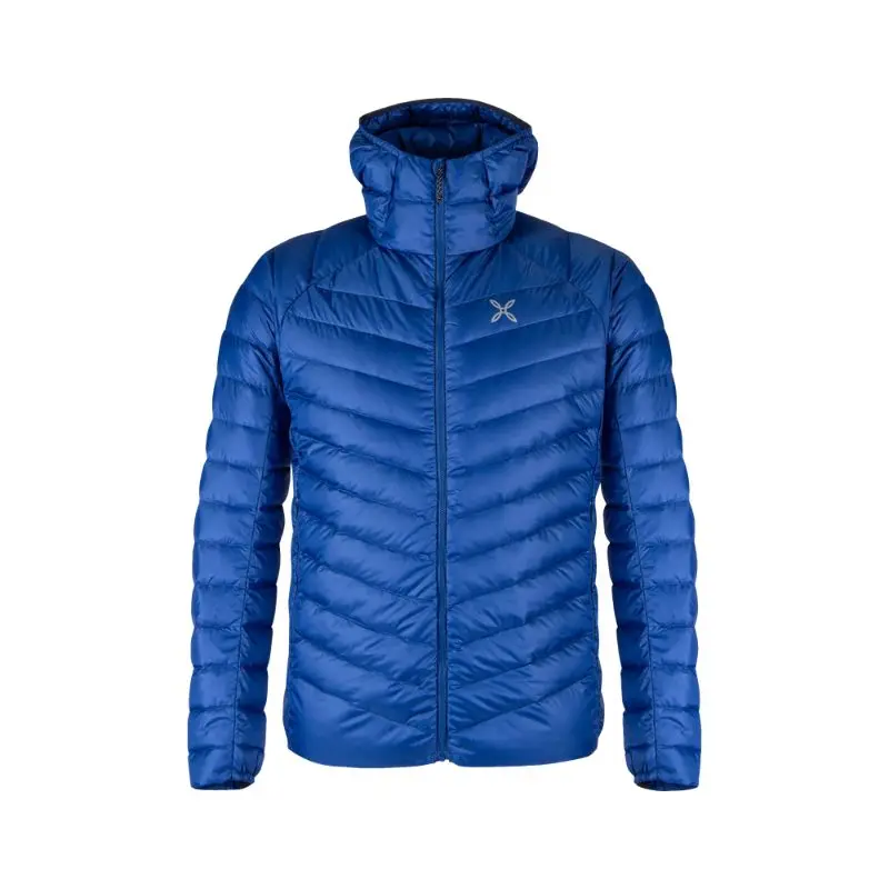 Kurtka puchowa męska Montura Breeze Hooded Duvet Jacket B.Blue Obniżka ceny