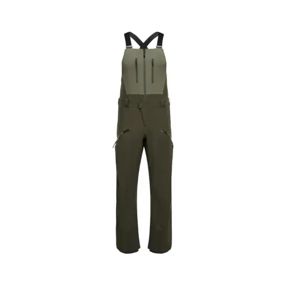 Rabat Spodnie narciarskie męskie Black Diamond Recon Stretch Bibs Tundra-Dark Moss