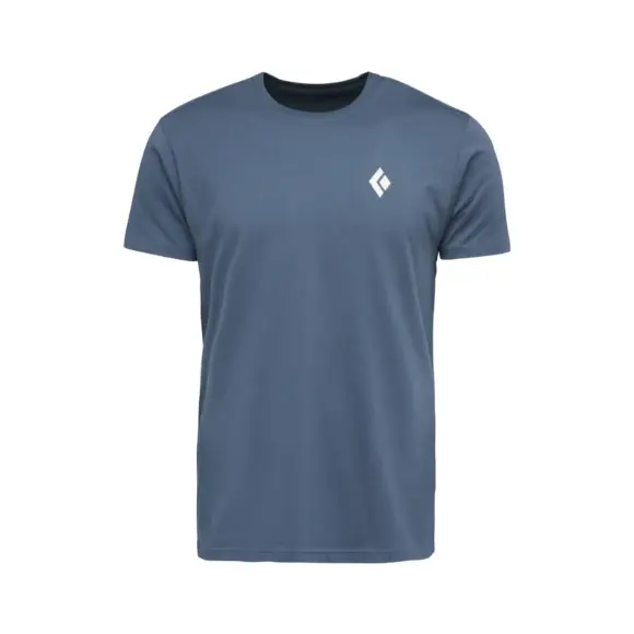 Łatwy zwrot Koszulka męska Black Diamond Backcountry Stamp Tee Midnight Blue