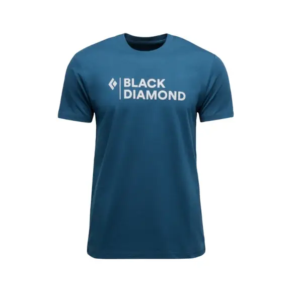 Premium Koszulka męska Black Diamond Mini Stacked Short Sleeve Tee Indigo