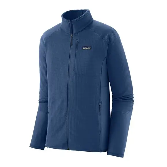 Bezpieczne zakupy Bluza polarowa męska R1 Fleece Jacket Clement Blue