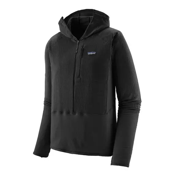 Zamów dziś Bluza polarowa męska Patagonia R1 Pullover Hoody Black