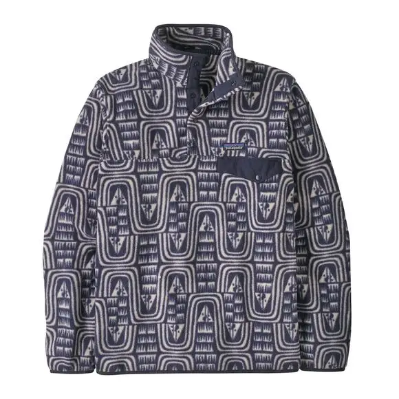 Bluza Patagonia Lightweight Synchilla Snap-T Fleece Pullover Flow Sunken Blue Nie przegap