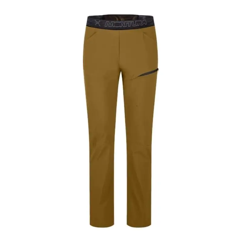 Męskie spodnie Montura Rise Pants Bronze Brown/Sunny Lime Ostatnia szansa