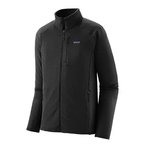 Bluza polarowa męska R1 Fleece Jacket Black Nowy