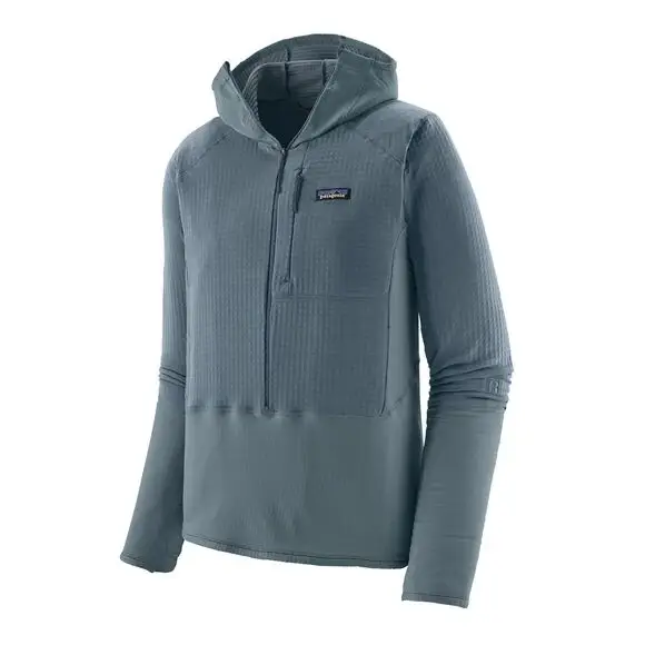 Oferta Bluza polarowa męska Patagonia R1 Pullover Hoody Utility Blue