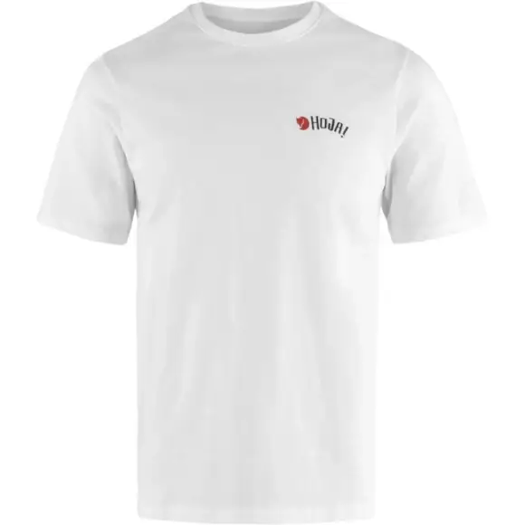 Męska koszulka Fjällräven Hoja T-shirt White Premium