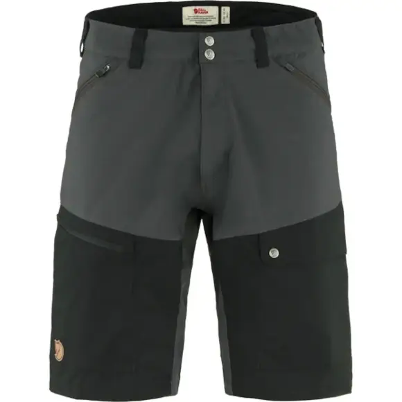 Spodenki męskie Fjallraven Abisko Midsummer Shorts Dark Grey-Black Oferta limitowana