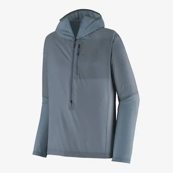 Bluza Patagonia Airshed Pro Pullover Utility Blue Wyjątkowa oferta