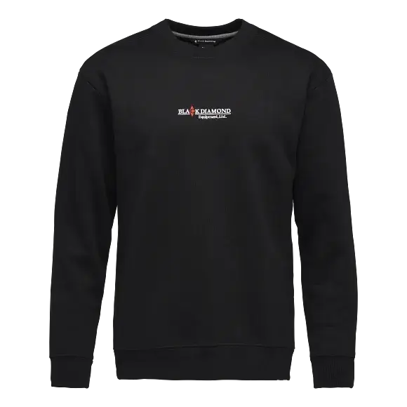 Bluza Black Diamond Heritage Wordmark Crewneck Black Okazja