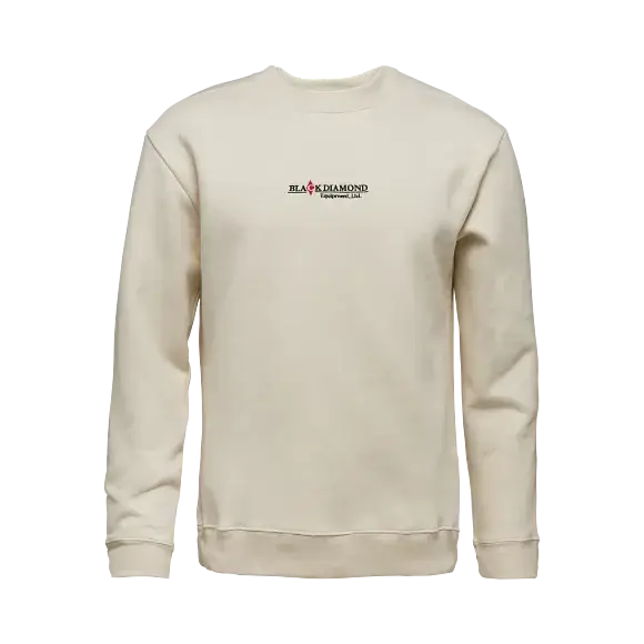 Bluza Black Diamond Heritage Wordmark Crewneck White Popularny