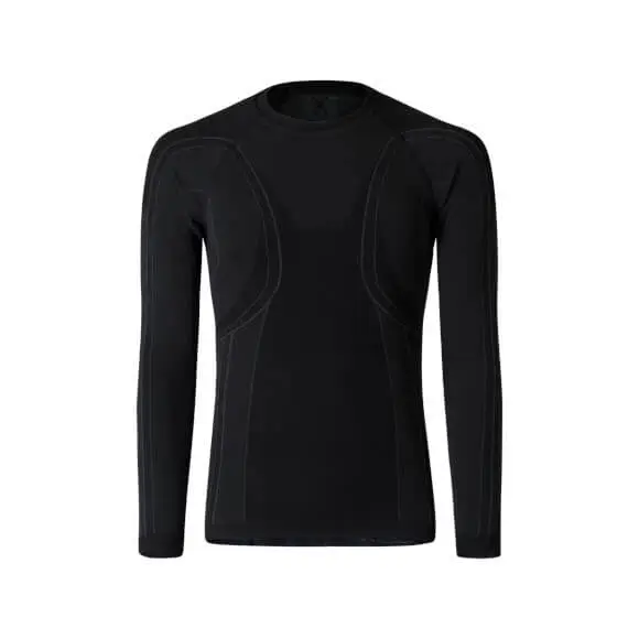 Łatwy zwrot Koszulka Montura Seamless Medium Maglia Black