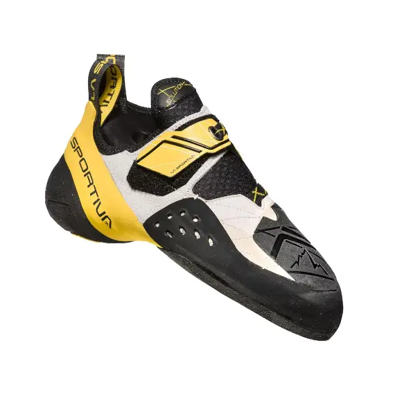 Buty wspinaczkowe La Sportiva Solution White/Yellow Oferta